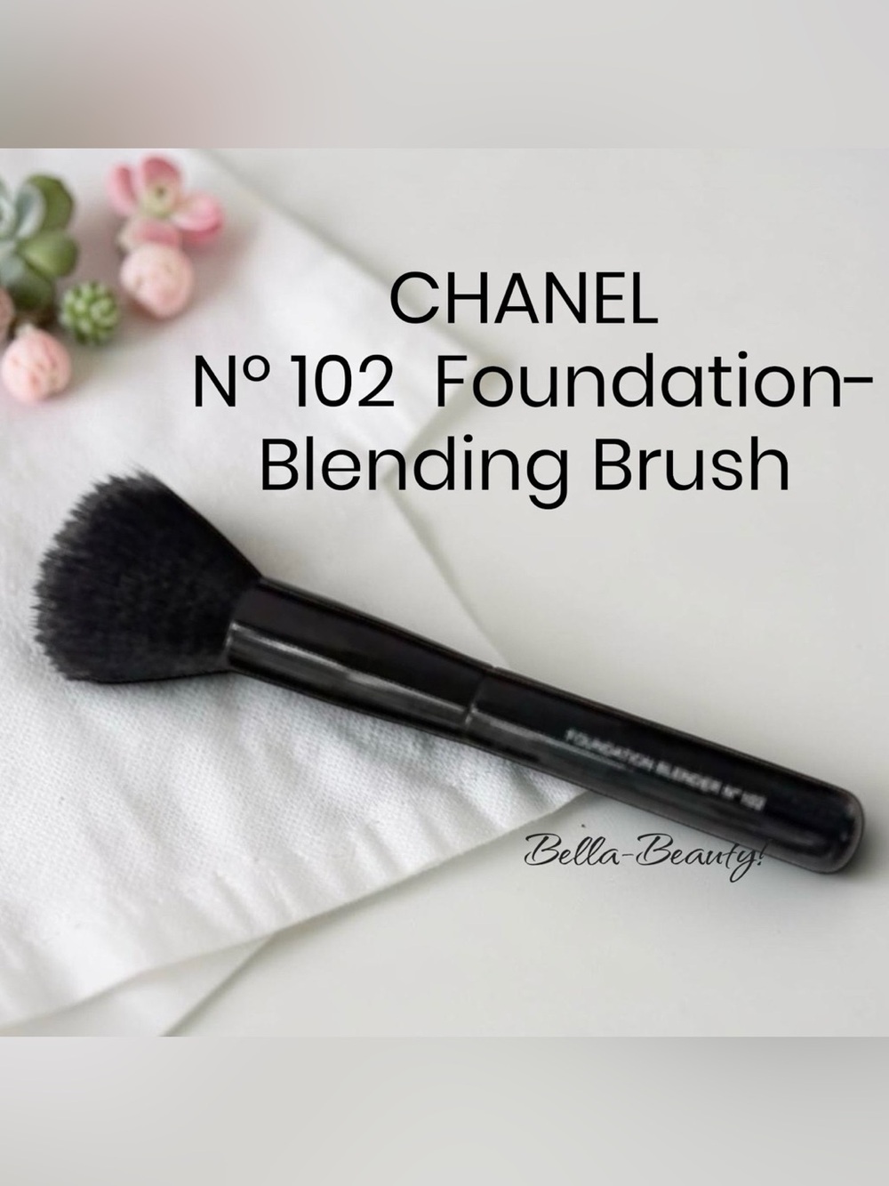 Chanel No. 102 LES PINCEAUX DE CHANEL 
No. 102 Foundation-Brush
    ~NEW~